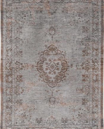 Louis De Poortere rug LX 8257 Fading World Medaillon Grey Ebony