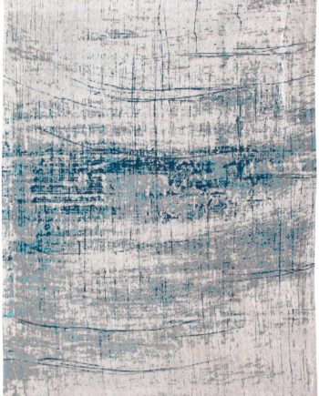 Louis De Poortere rug LX 8421 Mad Men Griff Bronx Azurite
