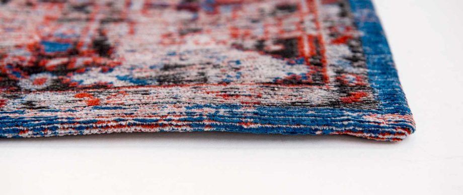 Louis De Poortere rug LX 8703 Antiquarian Antique Heriz Classic Brick side