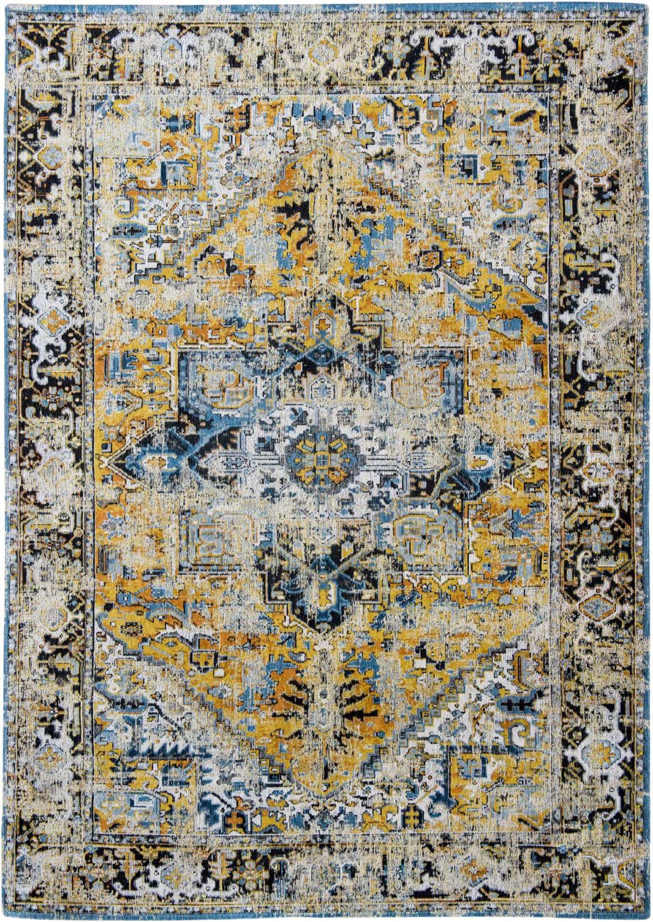 Louis De Poortere rug LX 8704 Antiquarian Antique Heriz Amir Gold