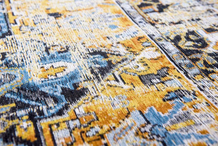 Louis De Poortere rug LX 8704 Antiquarian Antique Heriz Amir Gold zoom 1