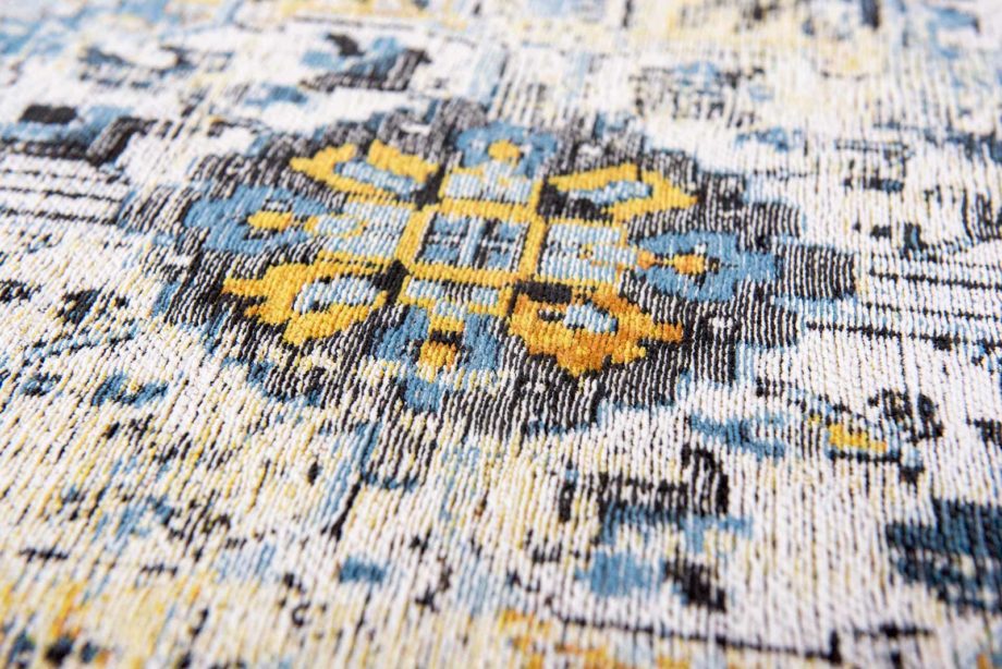 Louis De Poortere rug LX 8704 Antiquarian Antique Heriz Amir Gold zoom 2