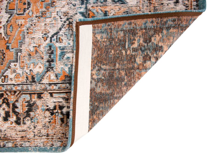 Louis De Poortere rug LX 8705 Antiquarian Antique Heriz Seray Orange back