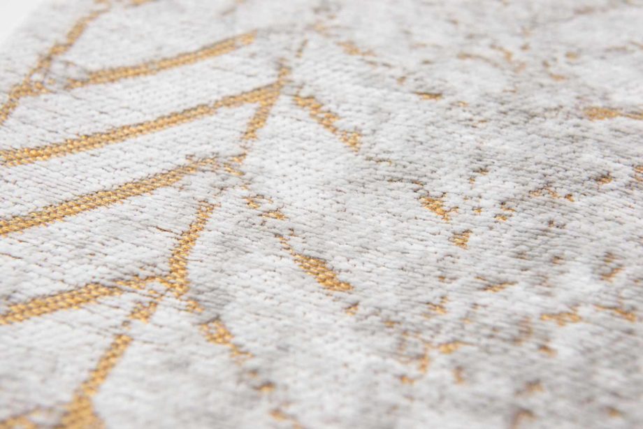 Louis De Poortere rug LX 8928 Mad Men Jacobs Ladder Central Yellow zoom