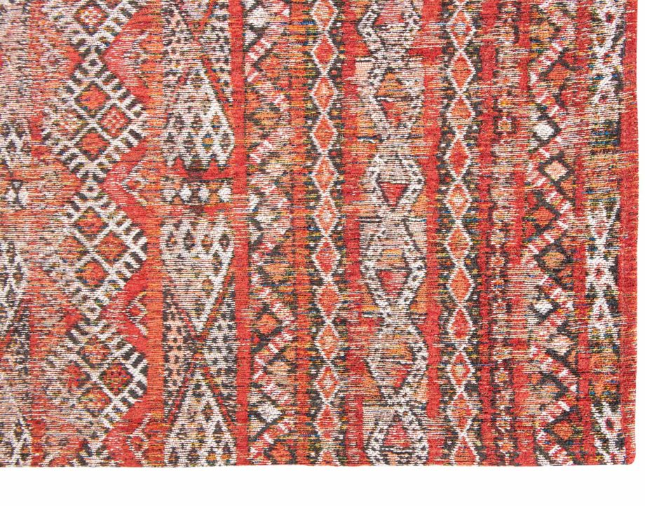 Louis De Poortere rug LX 9115 Antiquarian Kilim Fez Red corner