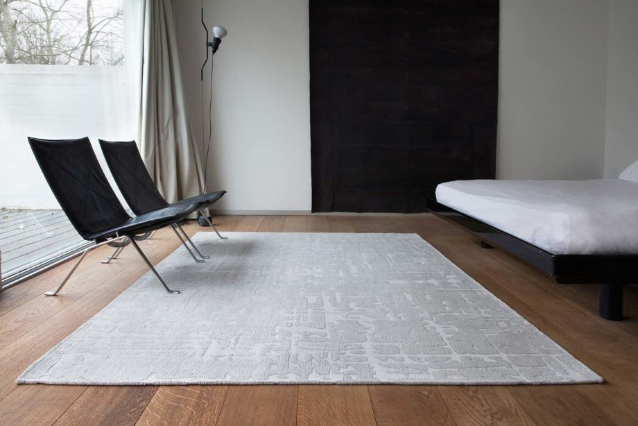 Louis De Poortere rug LX 9198 Structures Baobab Tsingy Oyster interior 1