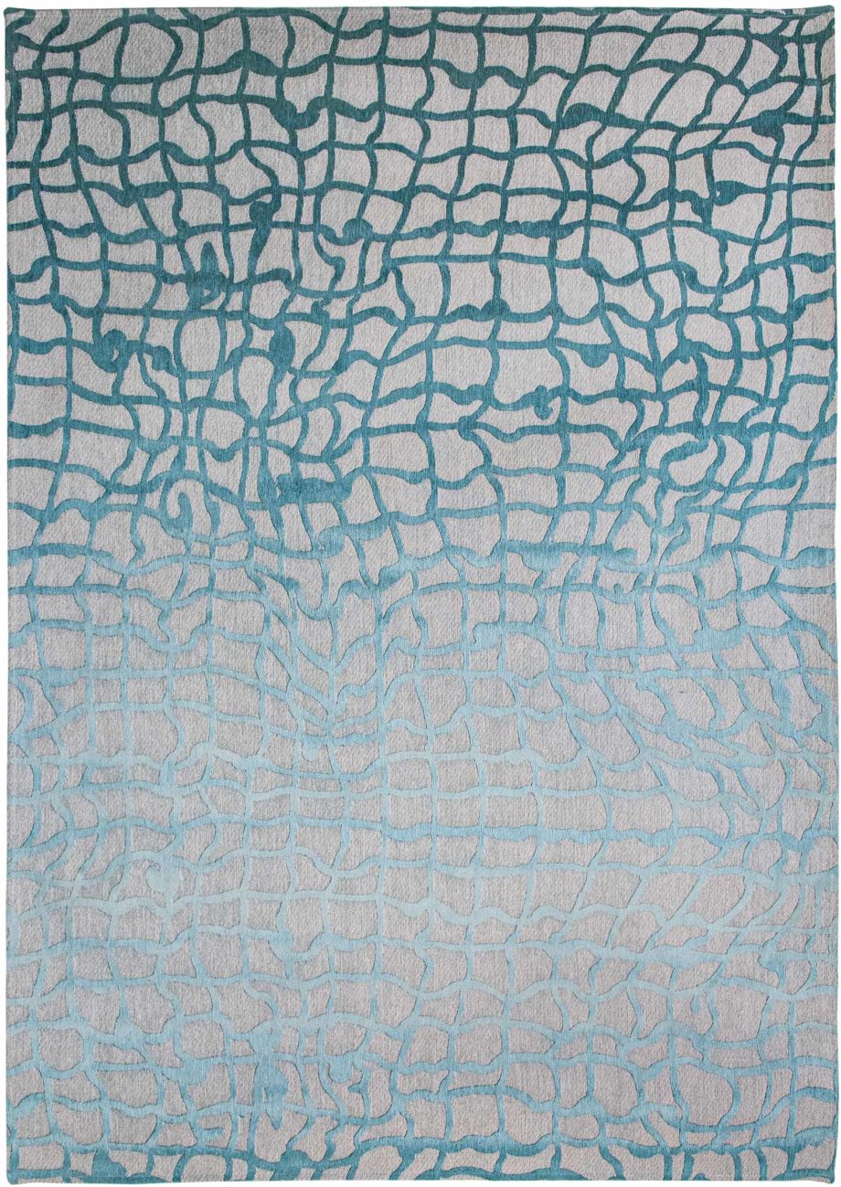 Louis De Poortere rug LX 9203 Mad Men Dedalo Blue Marine