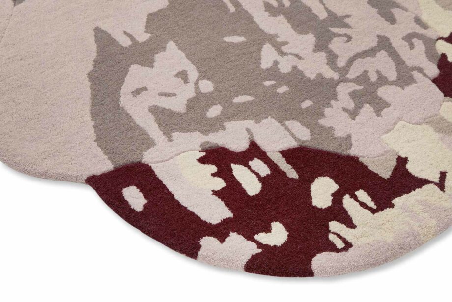 Ted Baker Shaped Magnolia Burgundy 162303 E