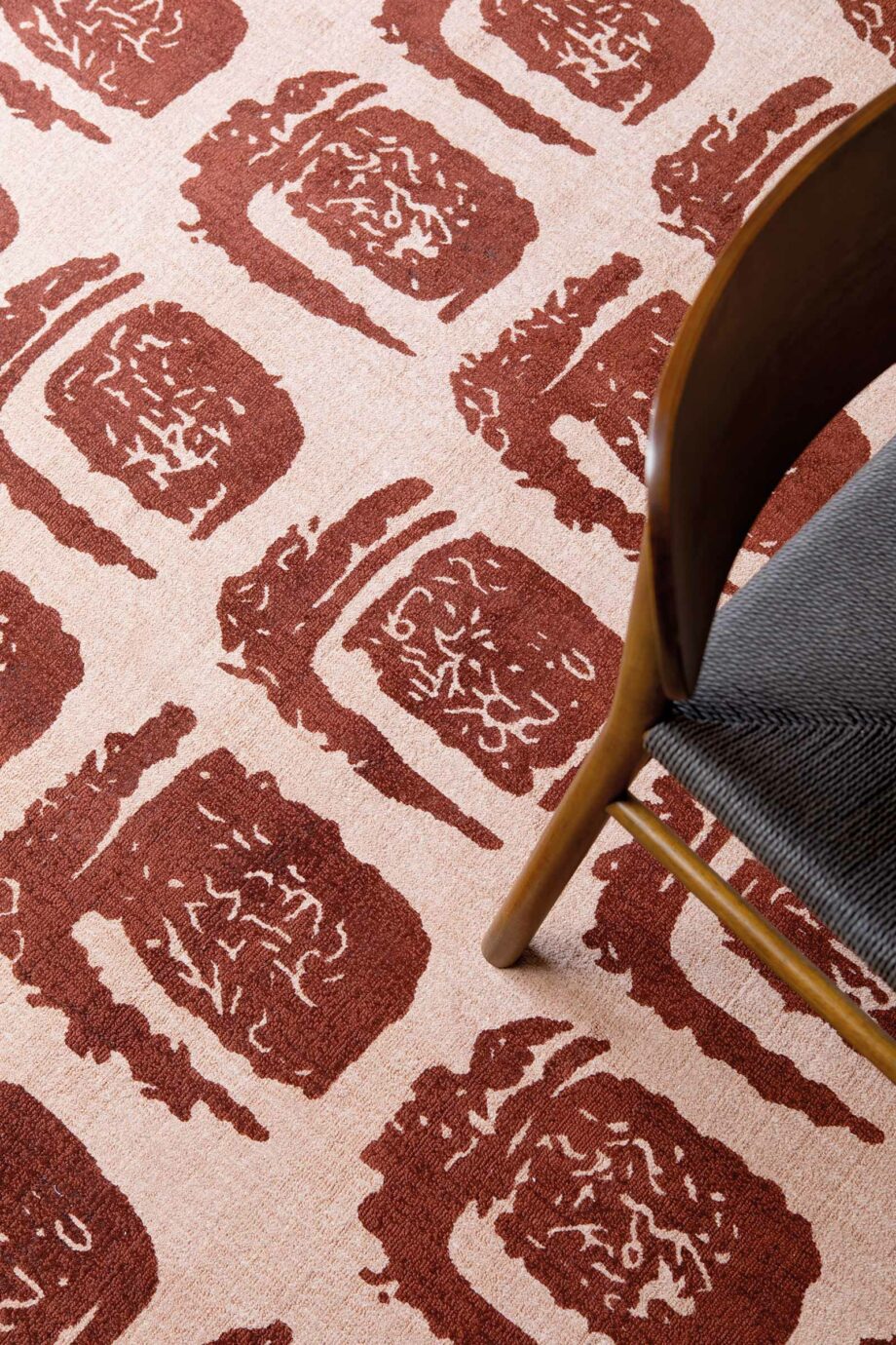 Ted Baker Woodblock Red 163003 interior 2