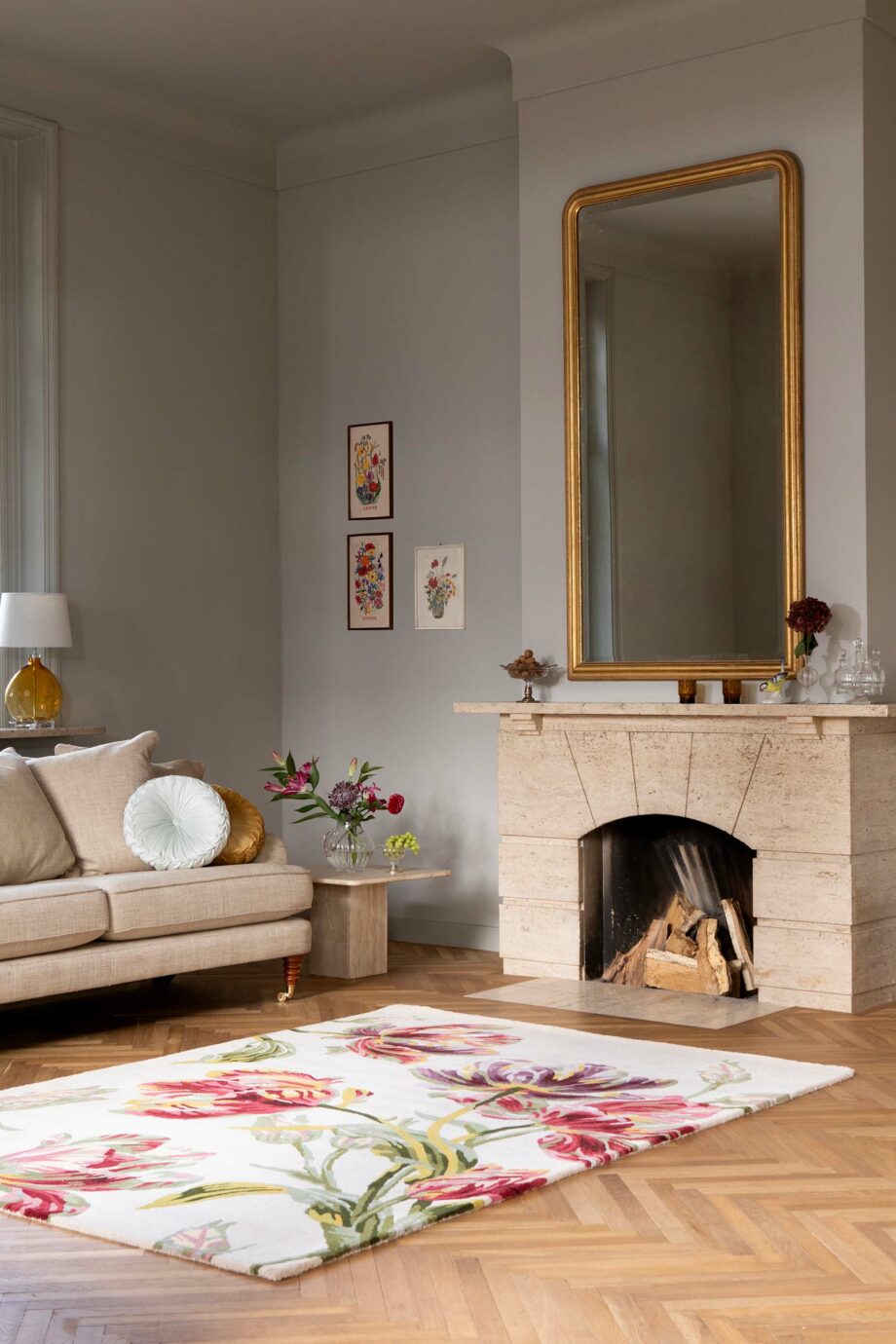 Laura Ashley Gosford Cranberry 081300 interior A