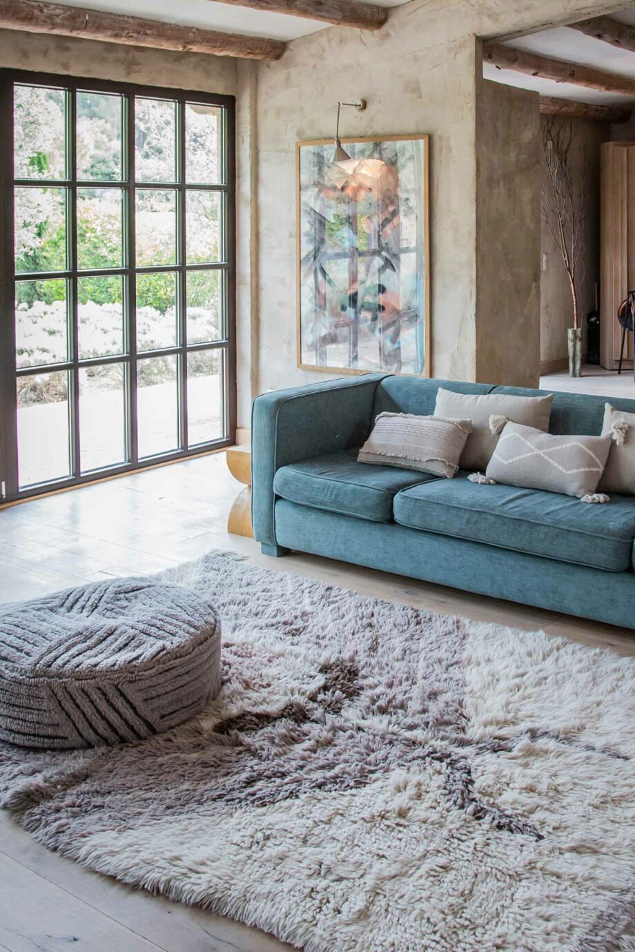Lorena Canals Woolable Pouffe Fields WO P FIELDS 13