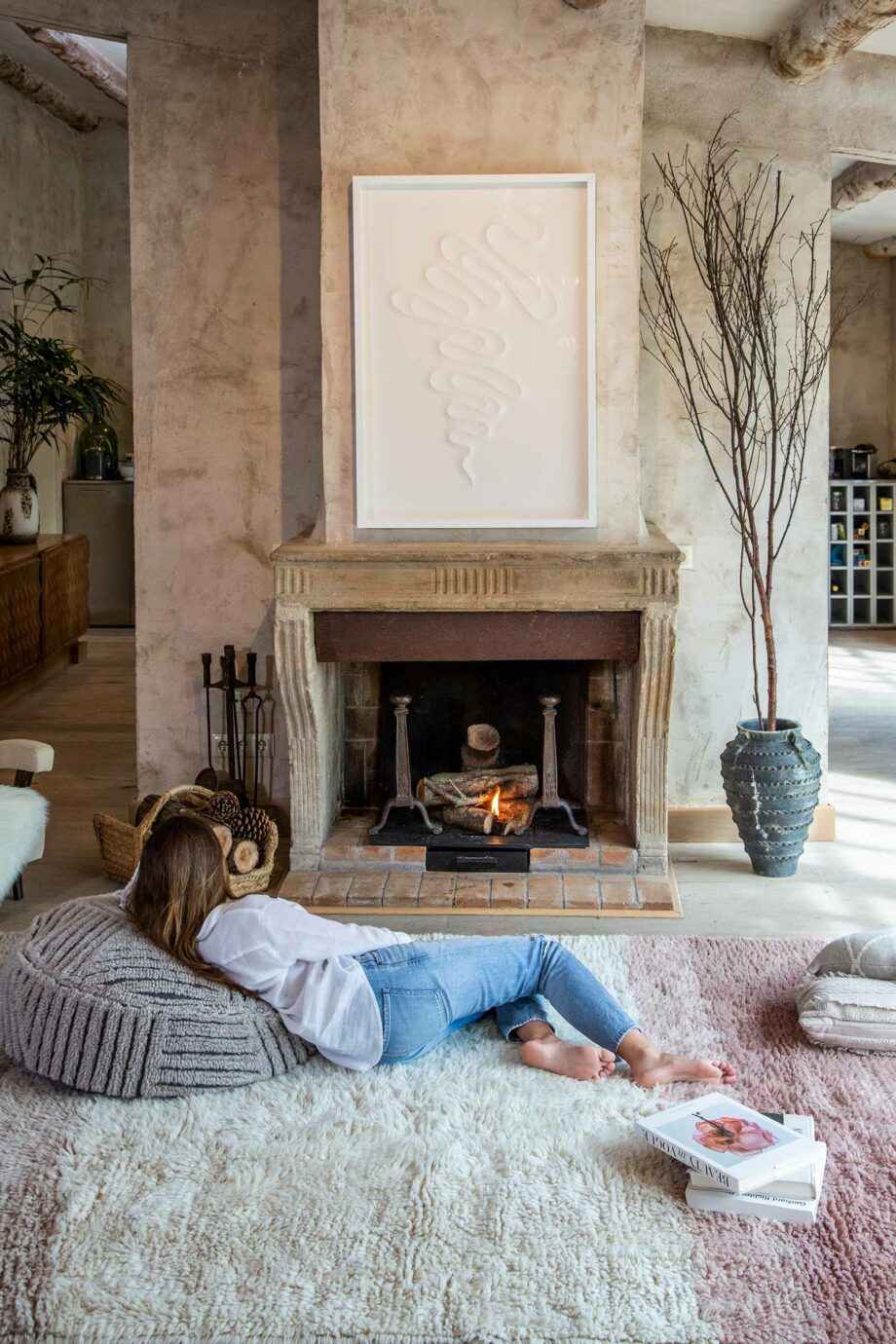 Lorena Canals Woolable Pouffe Fields WO P FIELDS 15