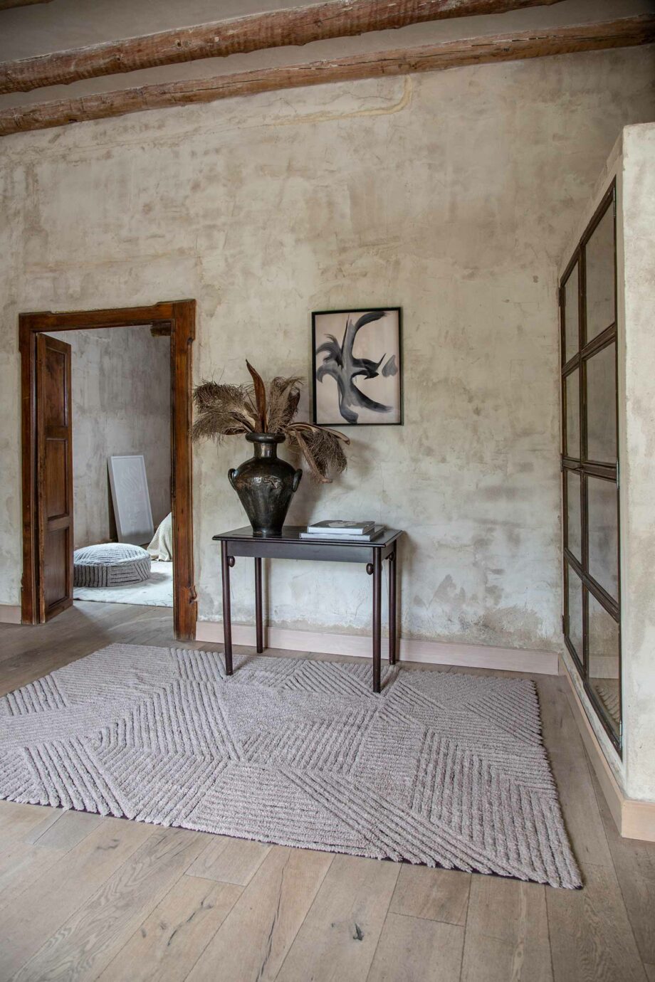 Lorena Canals Woolable Rug Black Chia WO CHIA L 7
