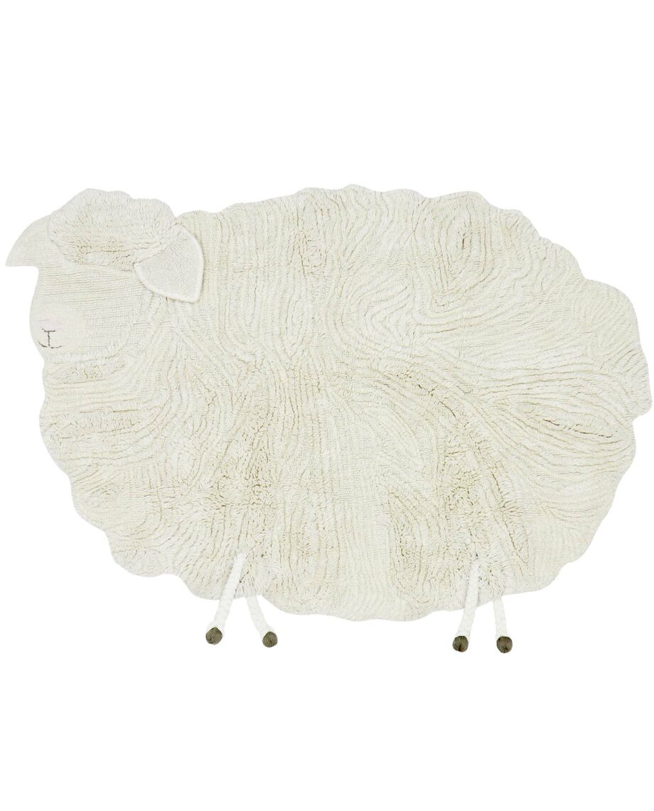 Lorena Canals Woolable Rug Pink Nose Sheep WO PINOSE 1