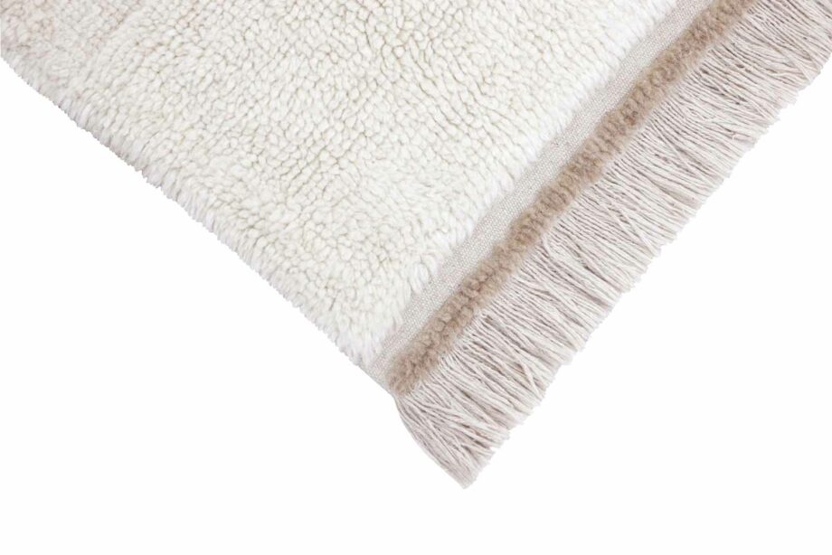 Lorena Canals Woolable Rug Steppe Sheep White WO STEPPE WH K 2