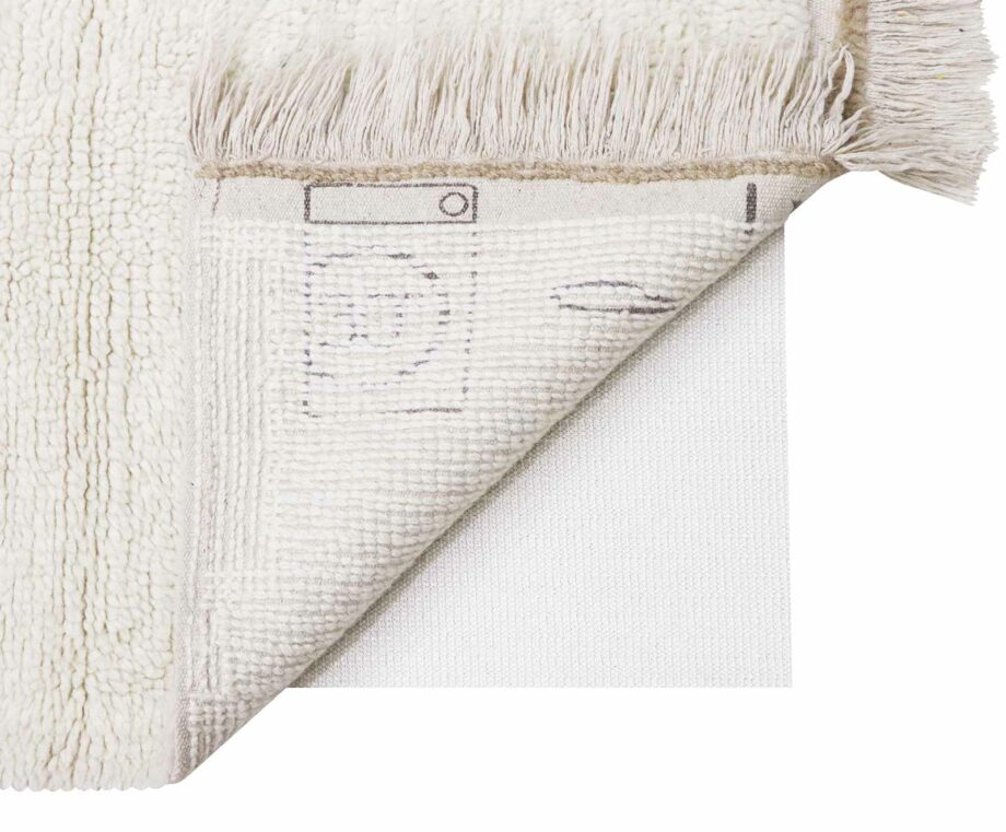 Lorena Canals Woolable Rug Steppe Sheep White WO STEPPE WH K 7
