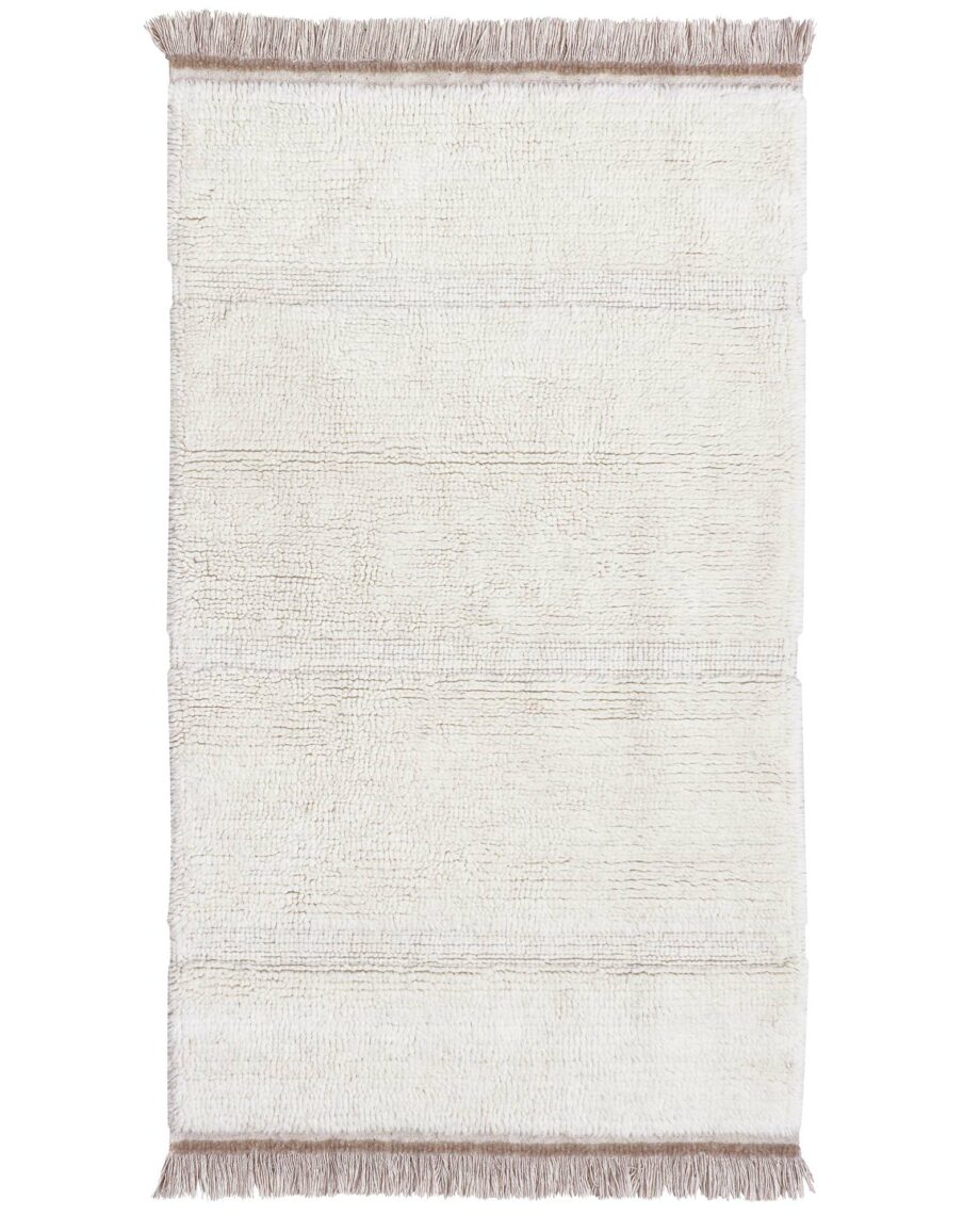 Lorena Canals Woolable Rug Steppe Sheep White WO STEPPE WH S 1