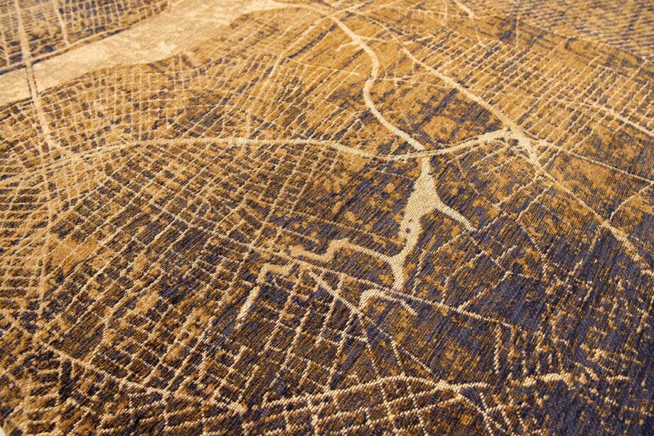 Louis De Poortere rug Cities New York 9315 Gatsby Gold zoom 3