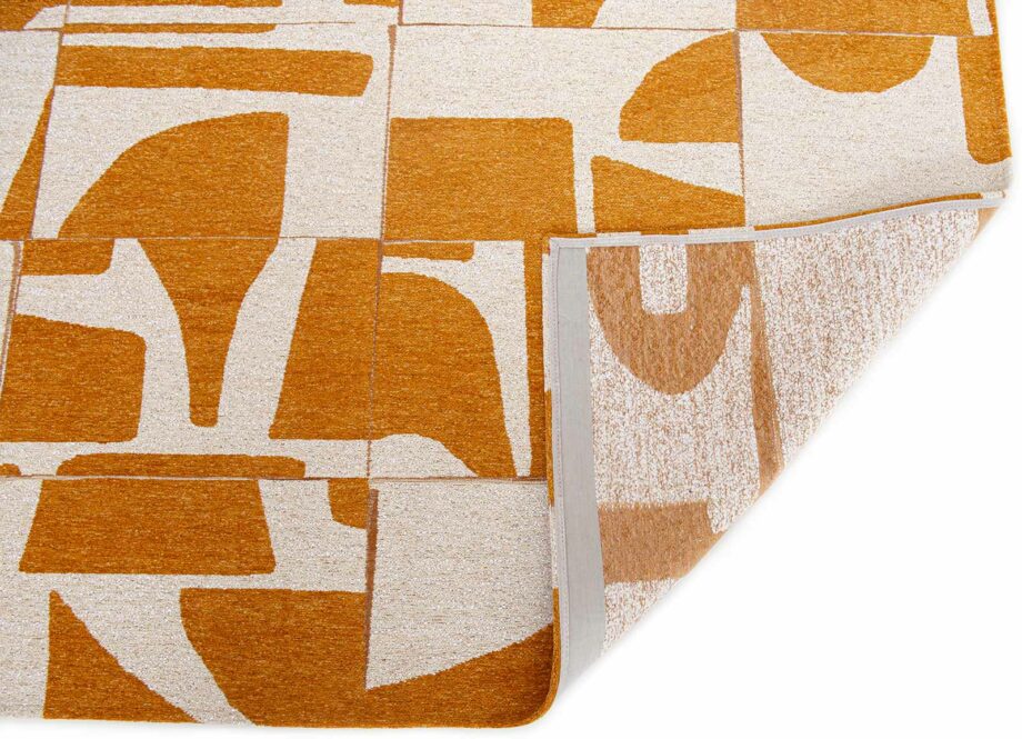 Louis De Poortere rug Craft Papercut 9367 Curry back