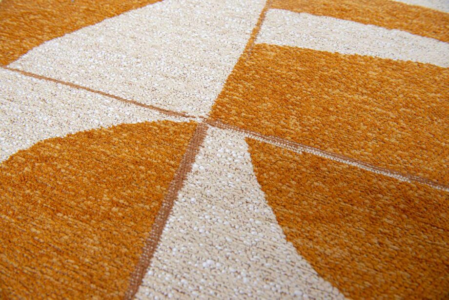 Louis De Poortere rug Craft Papercut 9367 Curry zoom 3