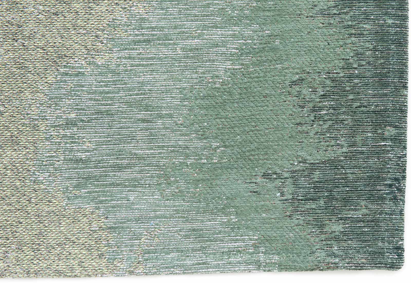 Louis De Poortere tapis, Meditation Palm Green 9331, Lagoon design