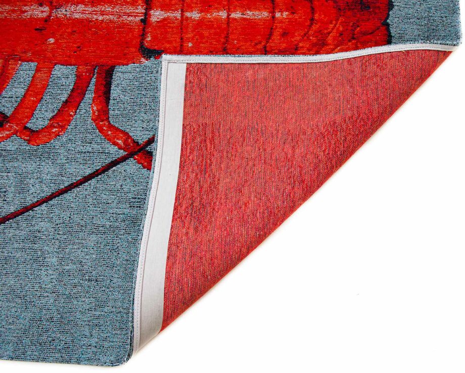 Louis De Poortere rug Pop 9389 Steam Red back
