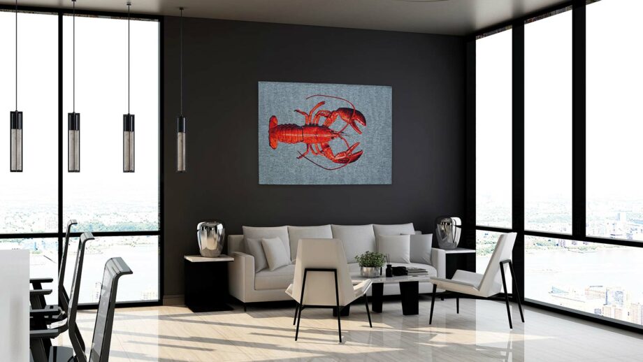 Louis De Poortere rug Pop 9389 Steam Red interior 1