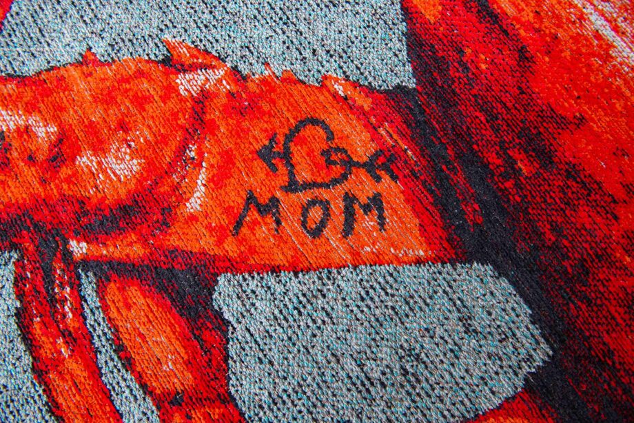 Louis De Poortere rug Pop 9389 Steam Red zoom 4