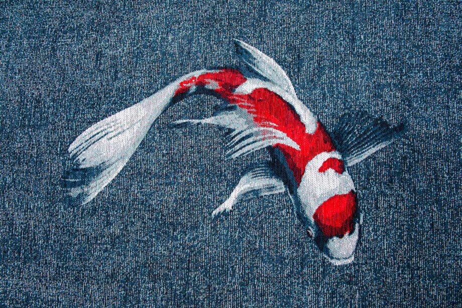 Louis De Poortere rug Pop 9390 Japanese Pond zoom 5
