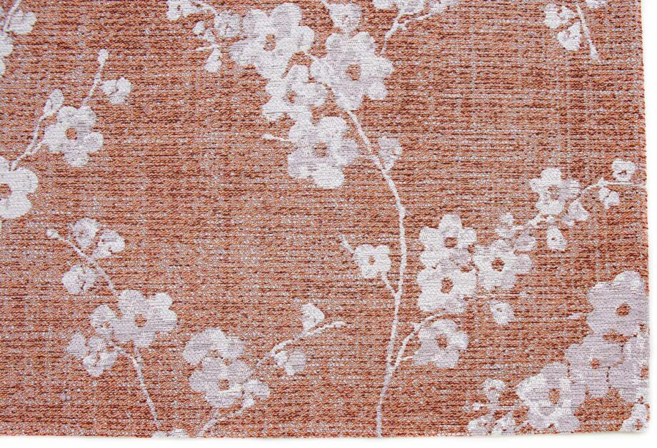 Louis De Poortere rug Sakura 9371 Copper Pink corner