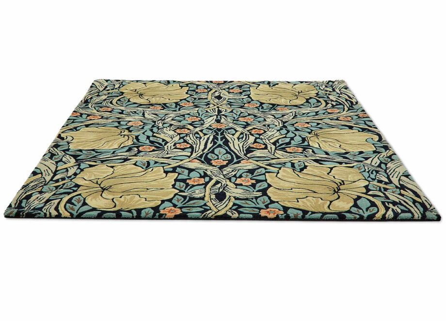 Morris Co Pimpernel Indigo 028818 D