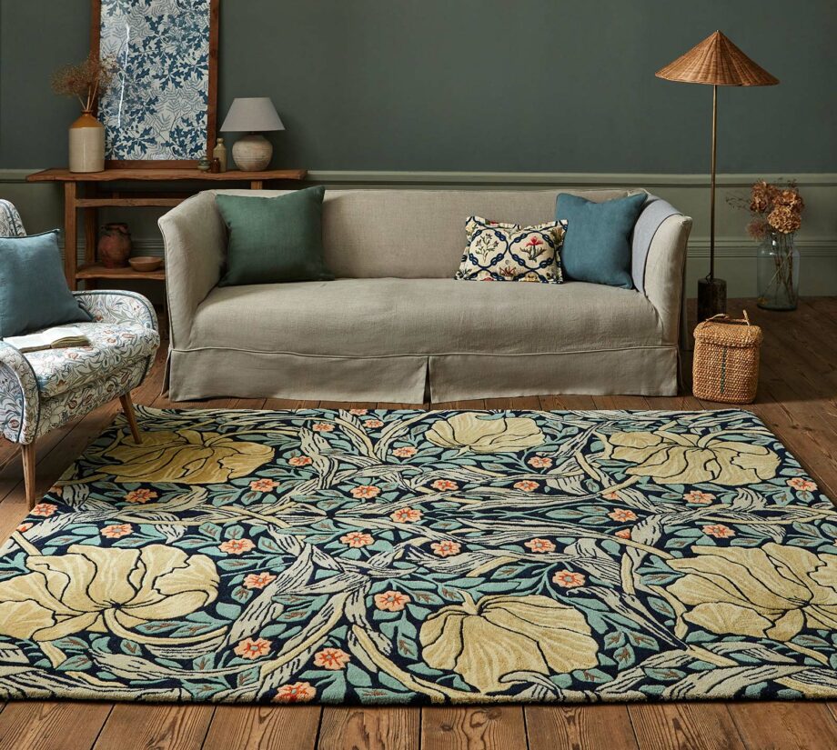 Morris Co Pimpernel Indigo 028818 interior 1