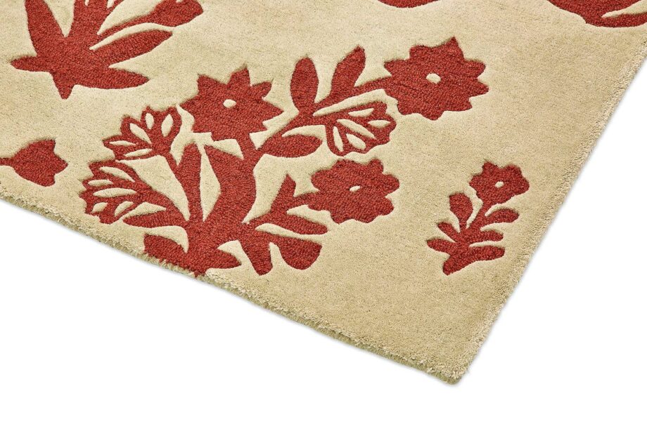 Sanderson Woodland Glade Linen Russet Brown 146801 E