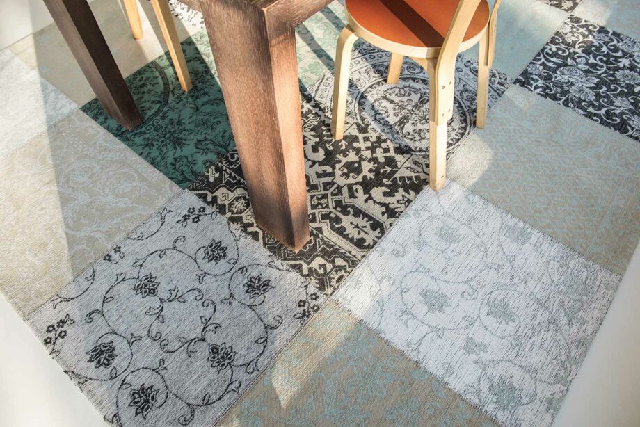 Louis De Poortere 8751 Vintage Ardennes Green interior