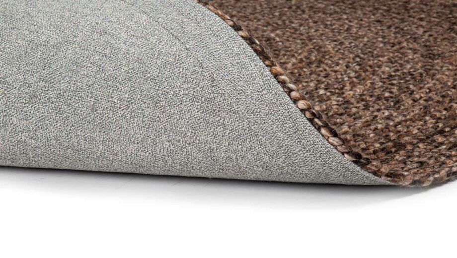 Brinker Carpets rug Bellano Brown back