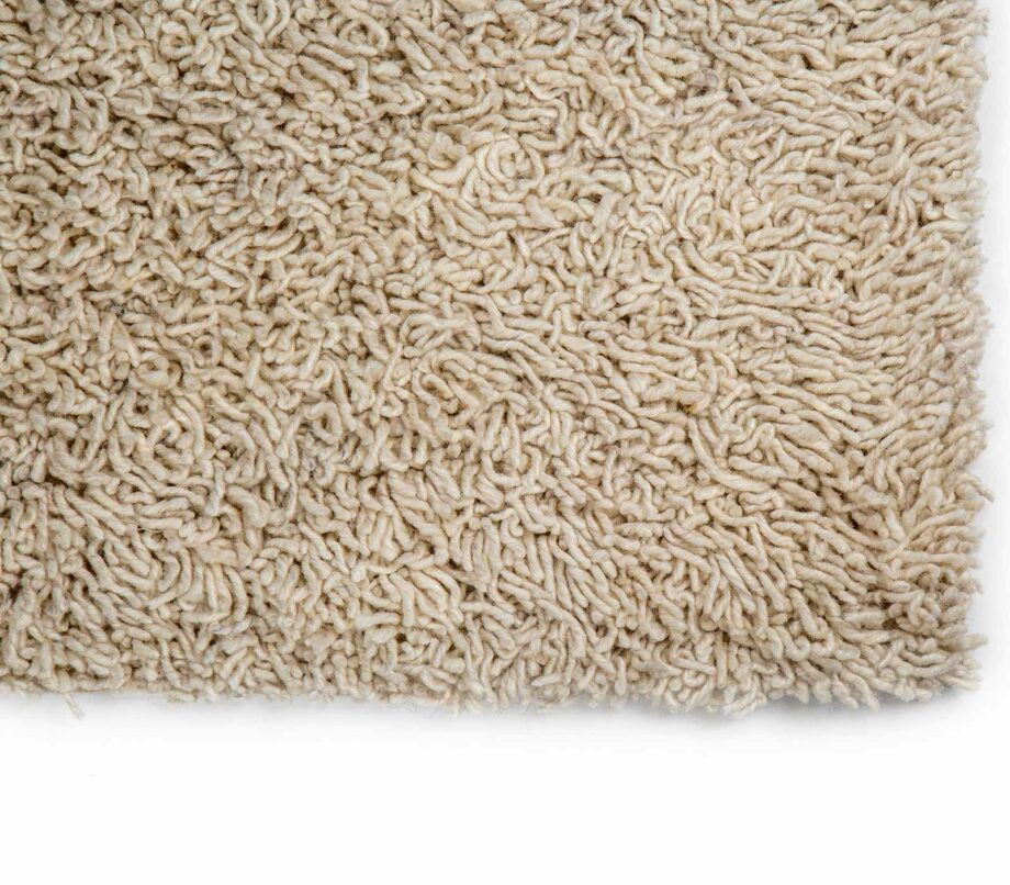 Brinker Carpets rug Berbero Lungo Cloud White top corner