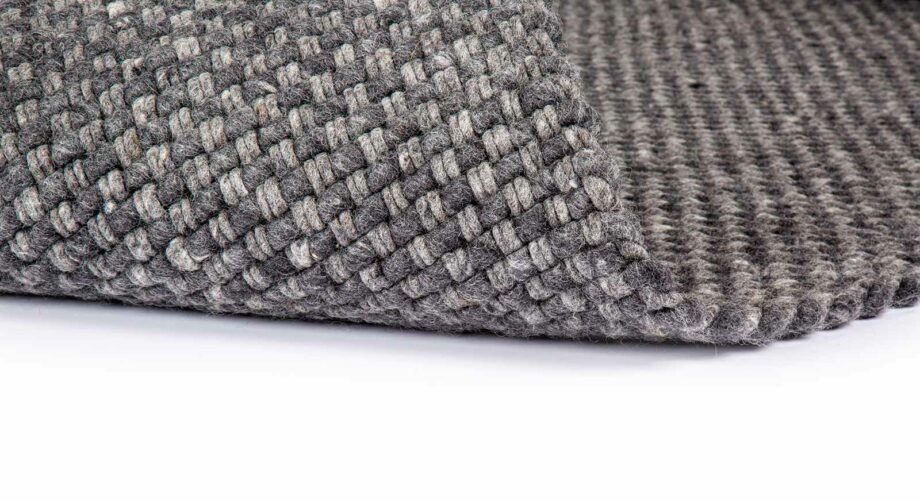 Brinker Carpets rug Burano Anthracite back