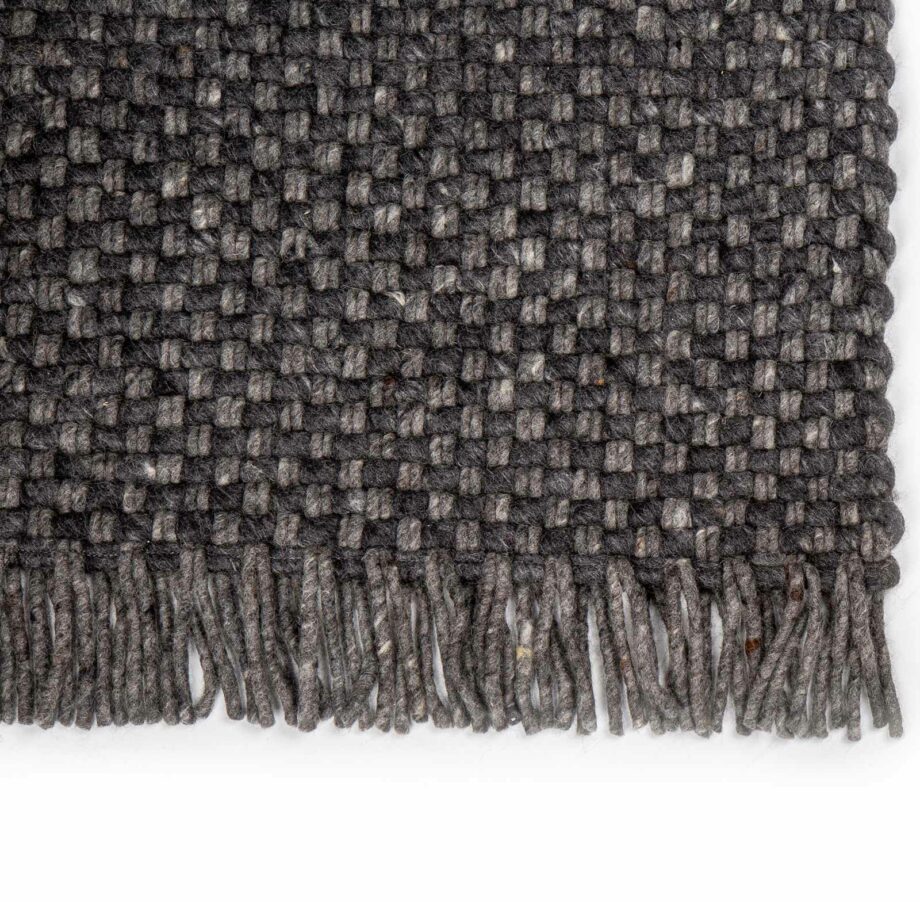 Brinker Carpets rug Burano Anthracite top corner