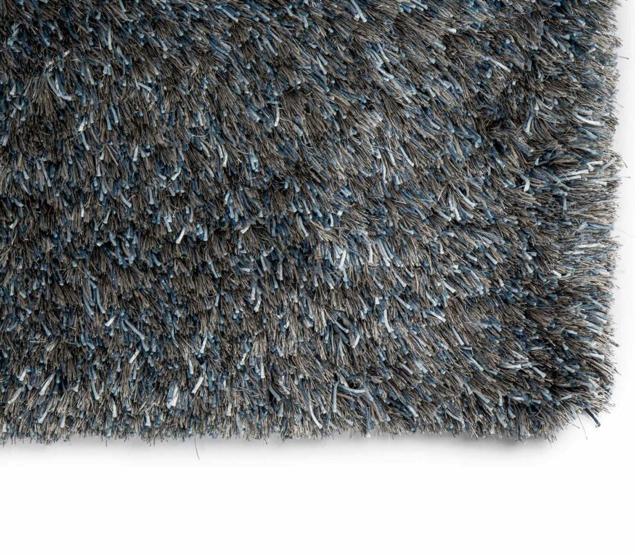 Brinker Carpets rug New Paulo Grey Blue top corner