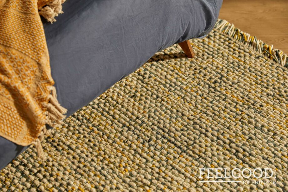 Brinker Carpets rug Sunshine Gold Green Multi interior 4