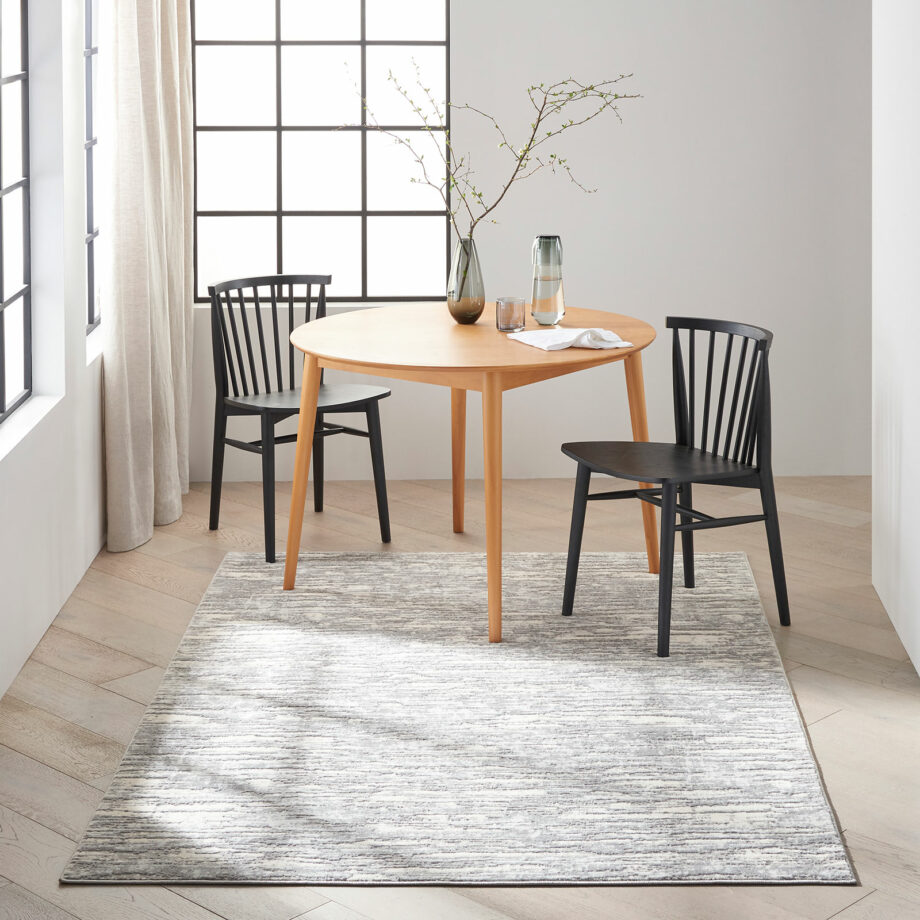 Calvin Klein rug Enchanting CK005 ECH03 GYBGE GREY BEIGE 5x7 099446869876 interior 3