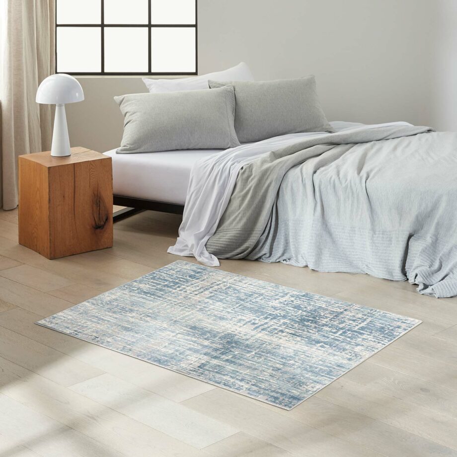 Calvin Klein rug Enchanting CK005 ECH04 SEAIV SEAGLASS IVORY 3x5 099446869906 interior 1