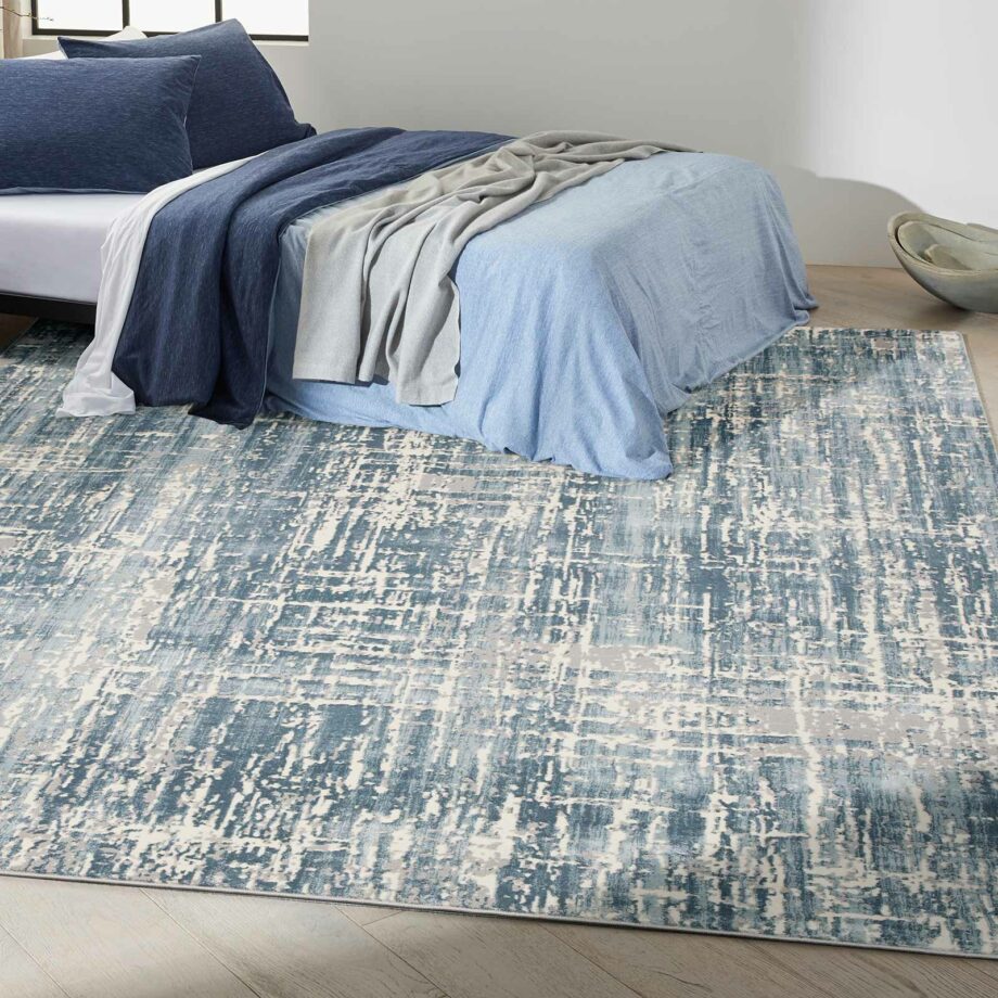 Calvin Klein rug Enchanting CK005 ECH04 SEAIV SEAGLASS IVORY 8x10 099446869937 interior 1