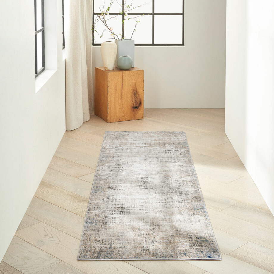 Calvin Klein rug Infinity CK022 IFN01 BLMTC BLUE MULTICOLOR 2x8 099446078674 interior 1
