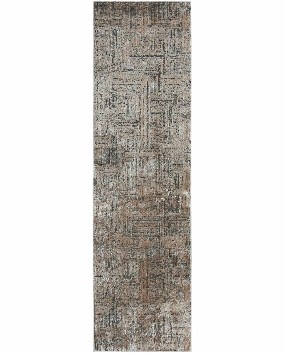 Calvin Klein rug Irradiant CK024 IRR01 BLKIV BLACK IVORY 2x8 099446129420