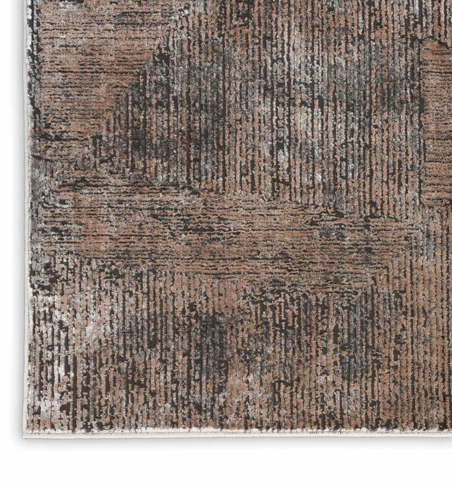Calvin Klein rug Irradiant CK024 IRR01 BLKIV BLACK IVORY 5X7 099446129468 CRW