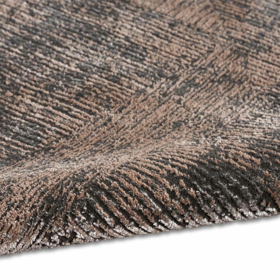 Calvin Klein rug Irradiant CK024 IRR01 BLKIV BLACK IVORY 5X7 099446129468 TX01
