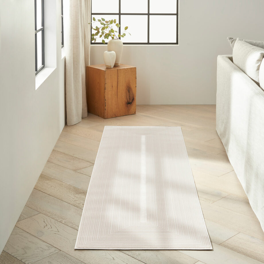 Calvin Klein rug Irradiant CK024 IRR02 IVORY 2x8 099446129543 interior 1
