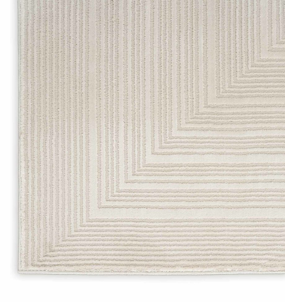 Calvin Klein rug Irradiant CK024 IRR02 IVORY 5X7 099446129567 CRW
