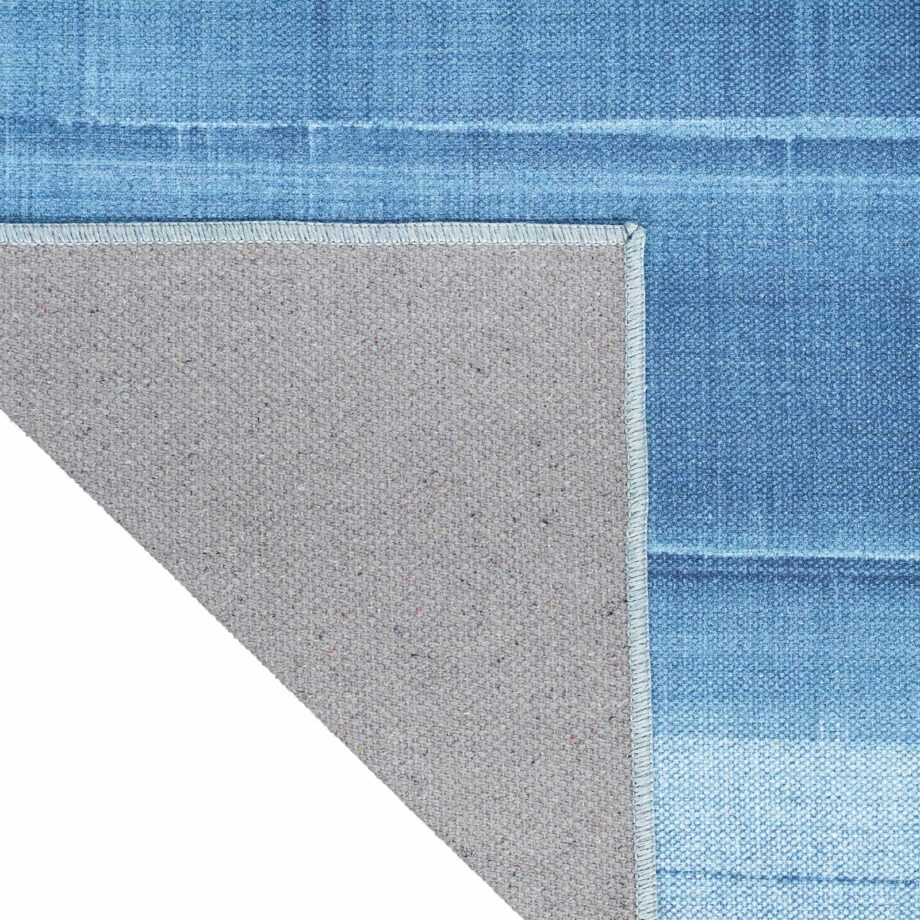 Calvin Klein rug Launder CK031 LDR01 AQUA 5x7 099446914620 CRB